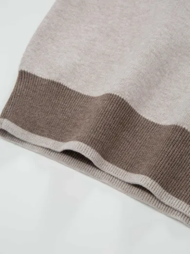 Bilde av WoolLand Solsidan Knitted sweater Cognac